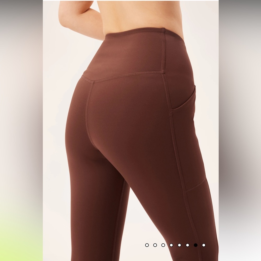 GIRLFRIEND COLLECTIVE 28” Compressive Pocket Legging in Earth